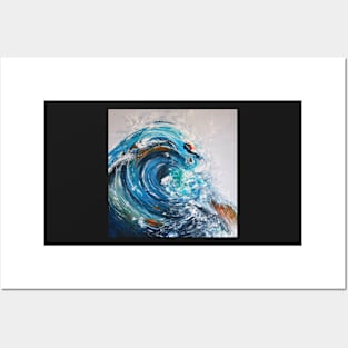 Wave crashing 3 Posters and Art